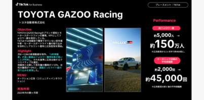 トヨタ自動車株式会社 | TOYOTA GAZOO Racing | 事例要約版
